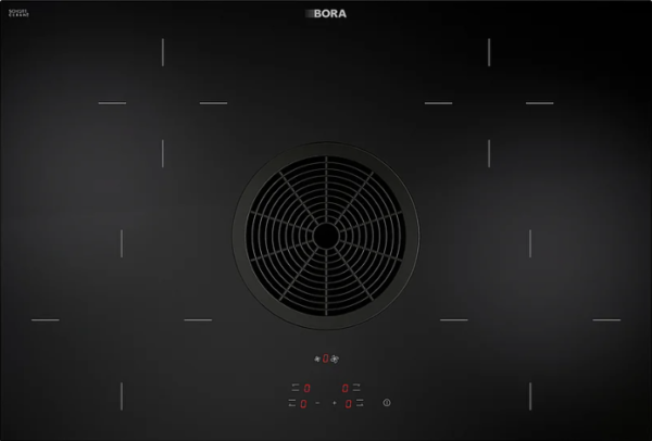 BORA Basic - płyta grzewcza 76 cm z wbudowanym wyciągiem oparów - obrazek 3