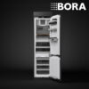 Chłodziarko-zamrażarka BORA Cool Combi XL C194KGS2 z pakietem wyposażenia Best