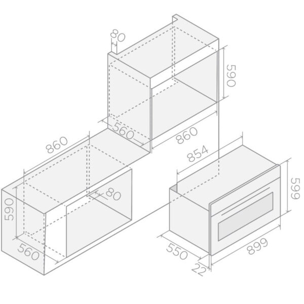 Piekarnik Elica Virtus Multi 90 TFT - obrazek 2
