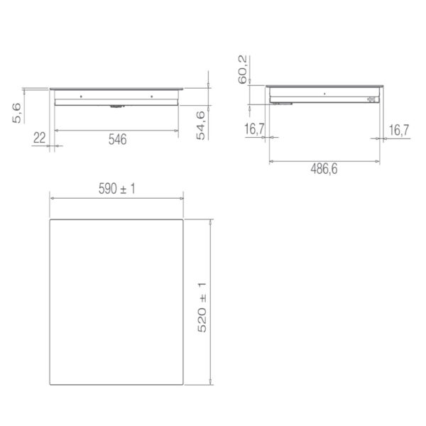 Płyta indukcyjna Elica RATIO 604 PLUS BL - obrazek 5