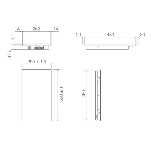 Płyta indukcyjna Elica RATIO 302 PLUS CONNEX BL - obrazek 4